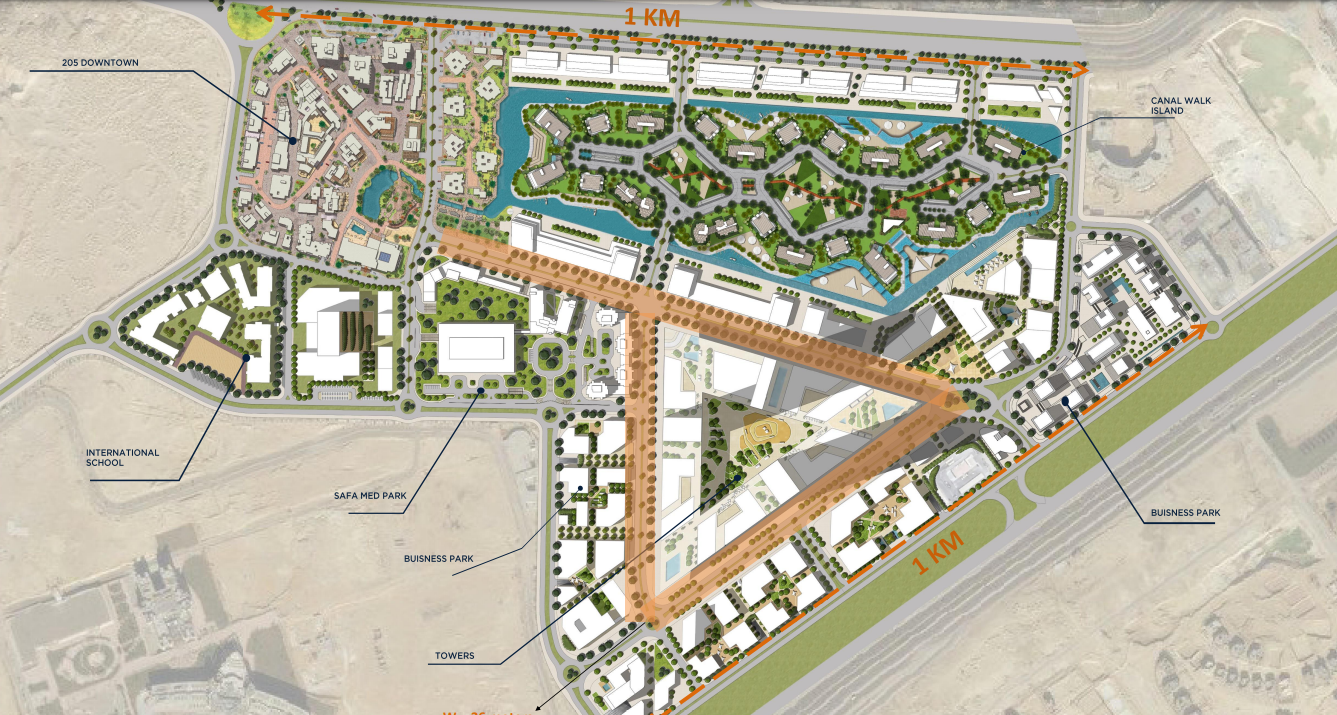 205 Arkan Palm master plan