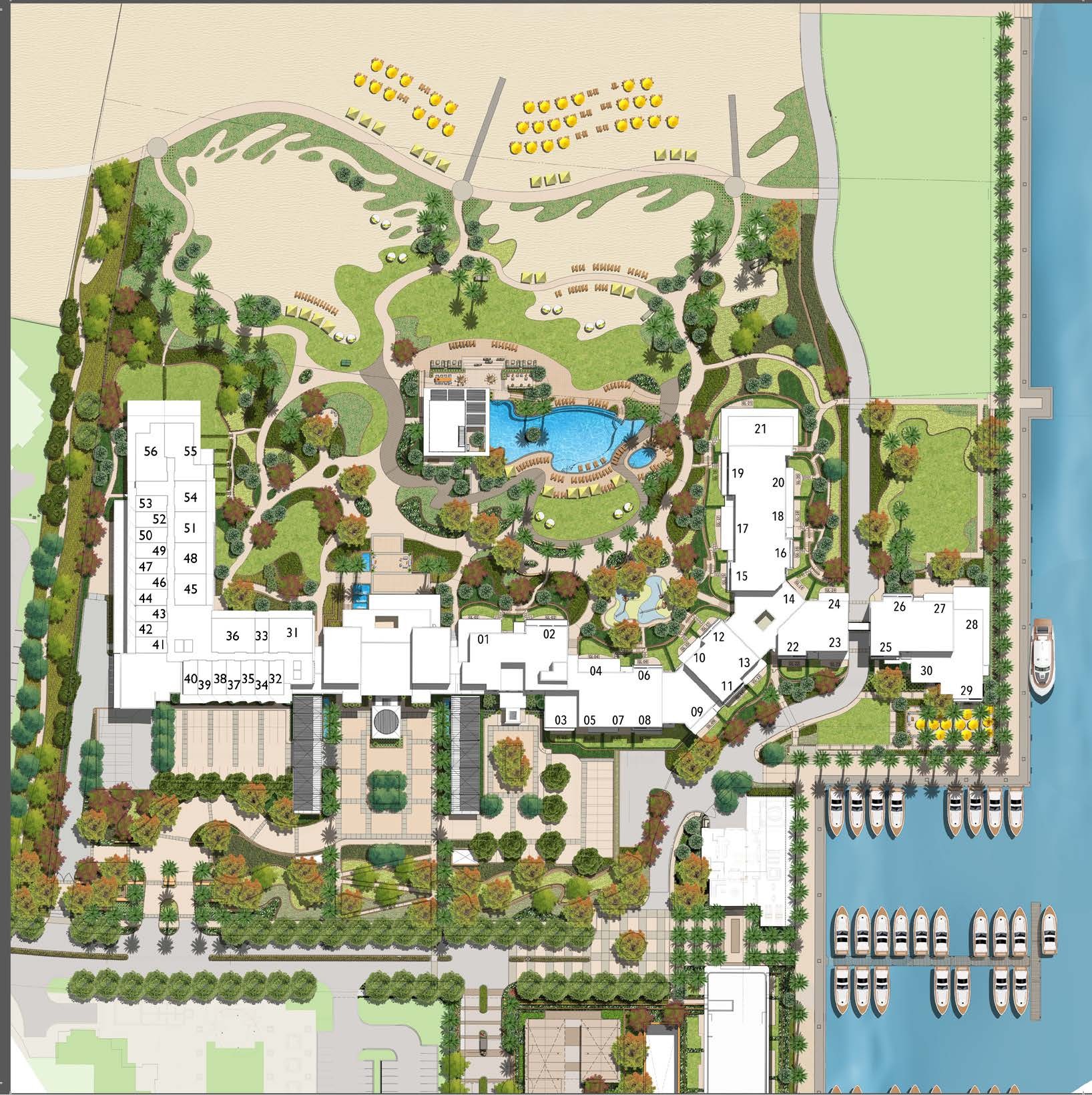 Address Residences  Marassi Beach master plan