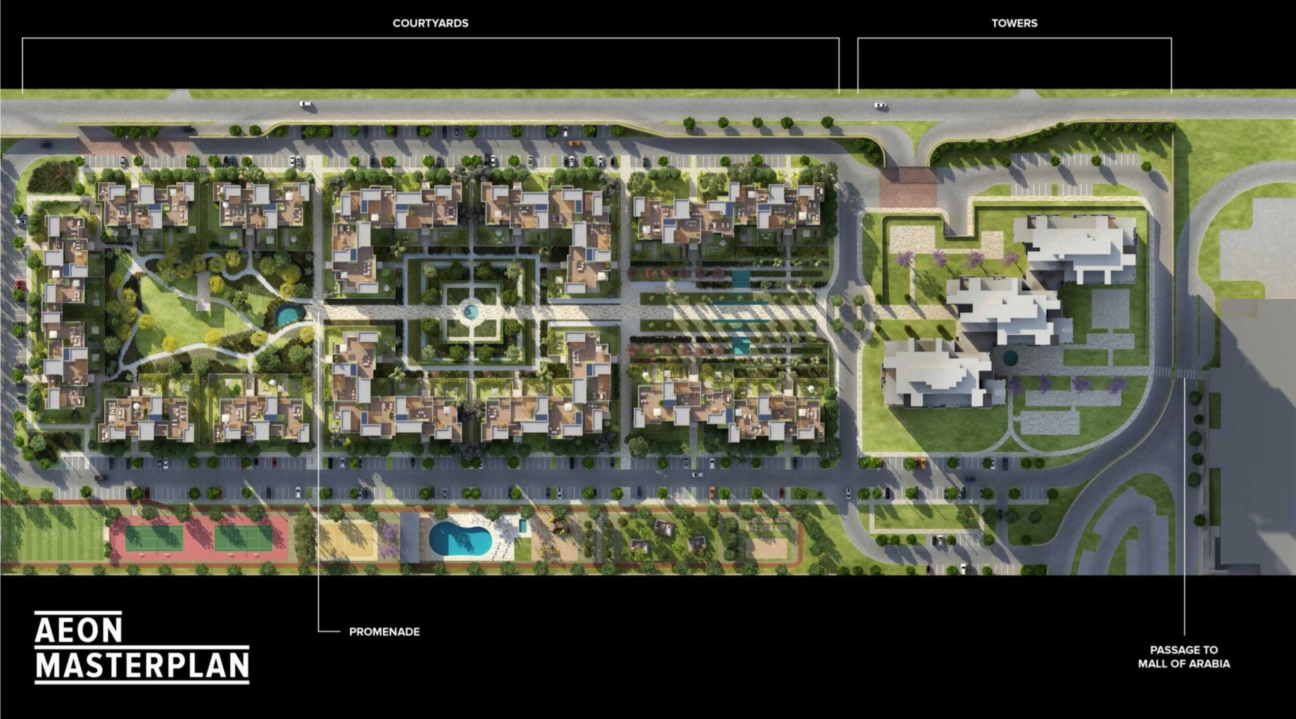 AEON Towers master plan