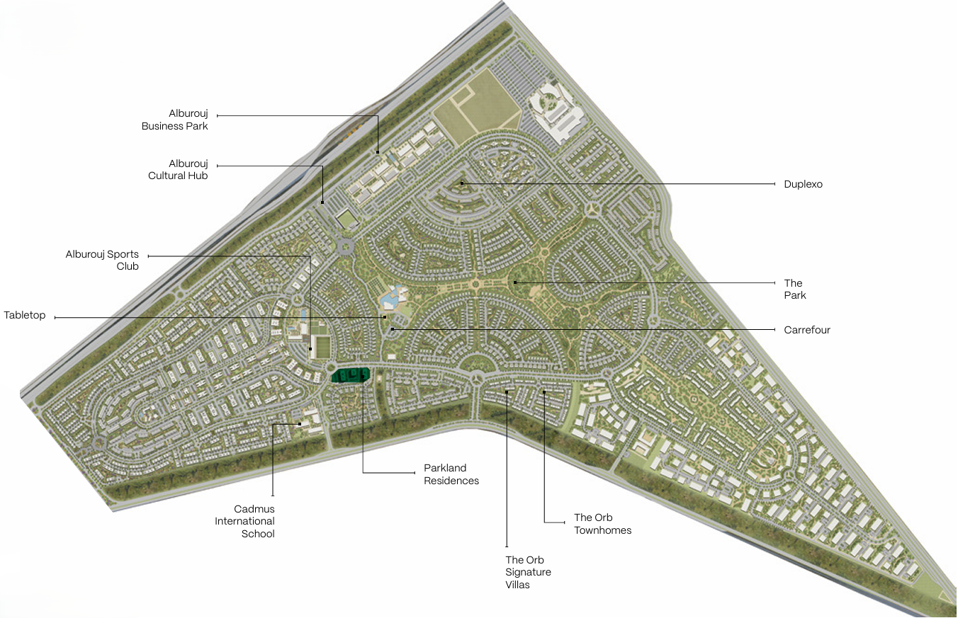 Al Burouj -Phase 1 master plan