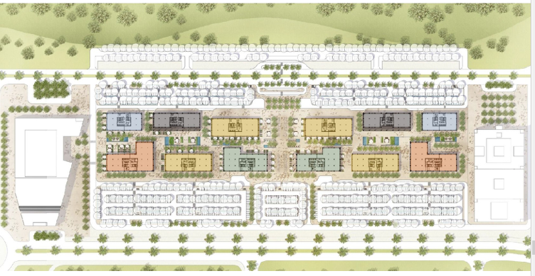 Al Burouj Smart Village master plan
