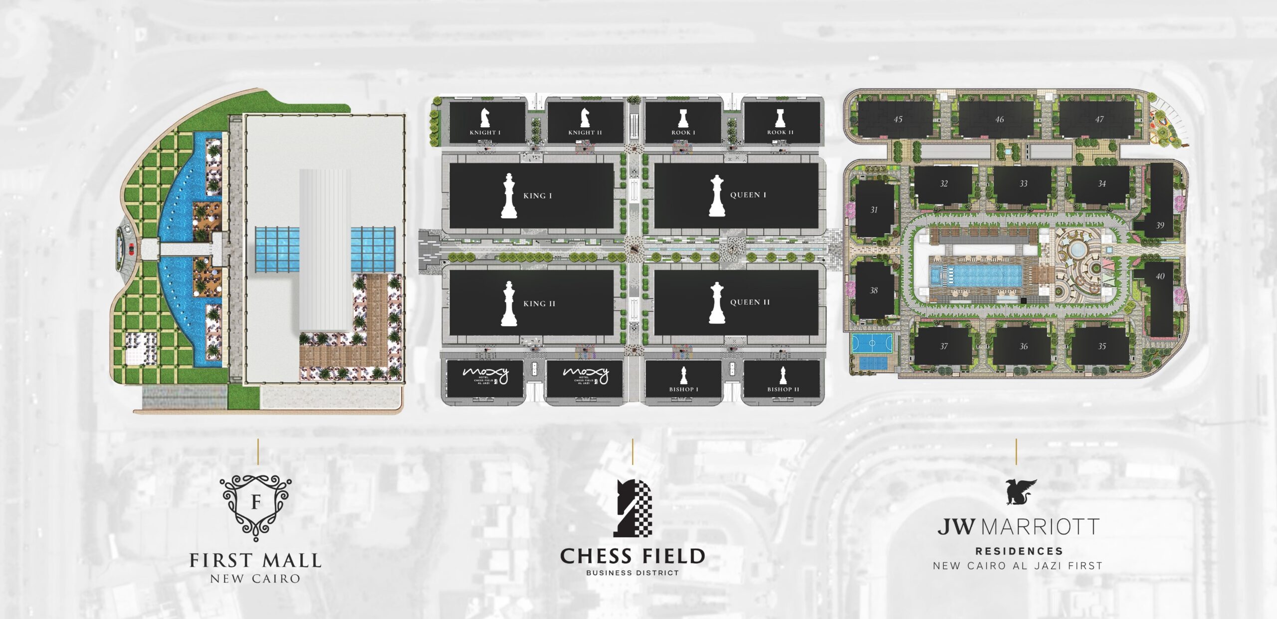 Al Jazi First Marriott Residences master plan