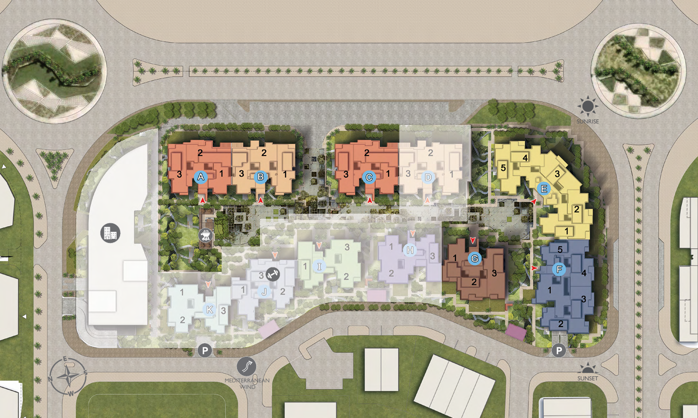 Allegria Residence master plan