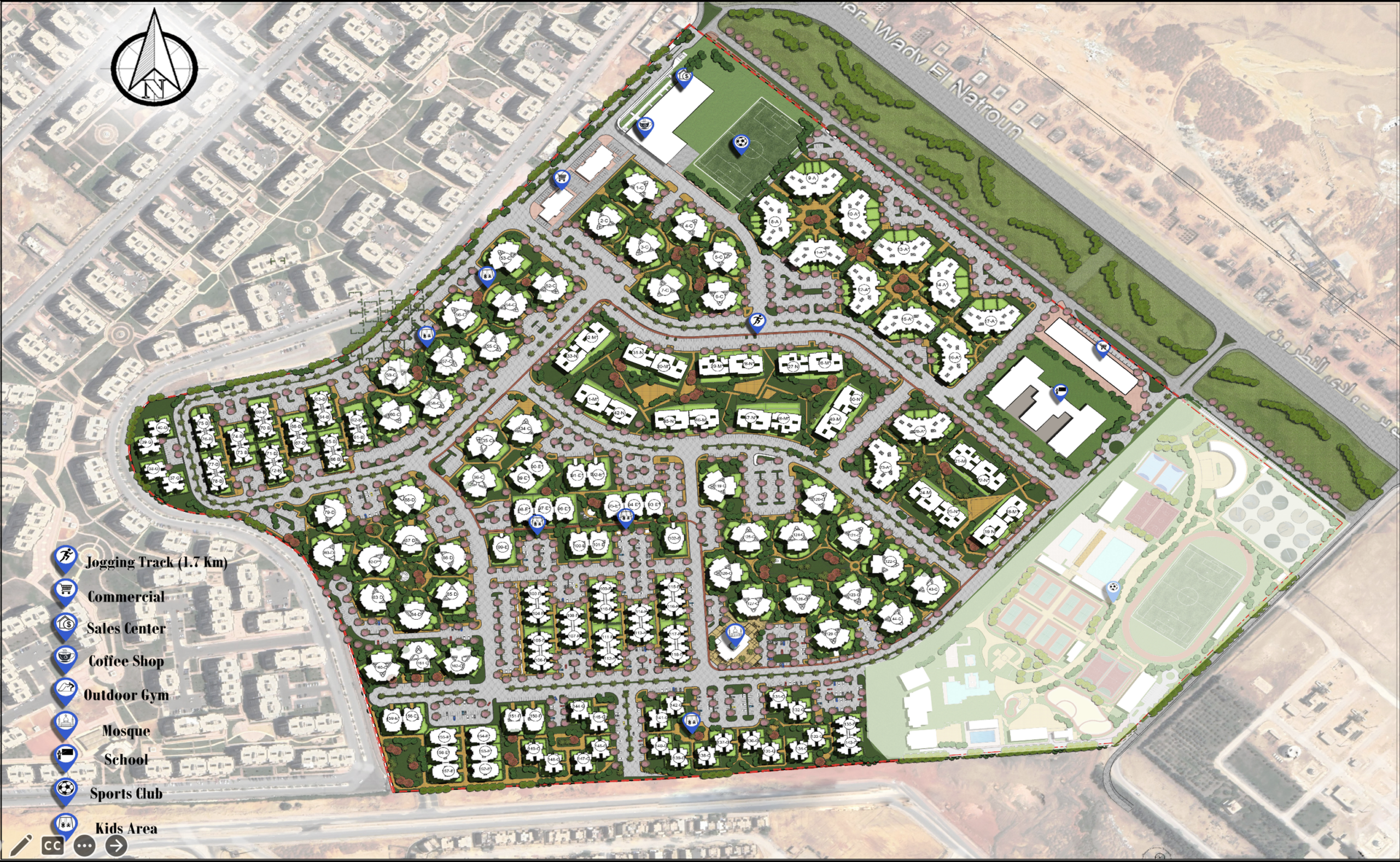 Ashgar City master plan