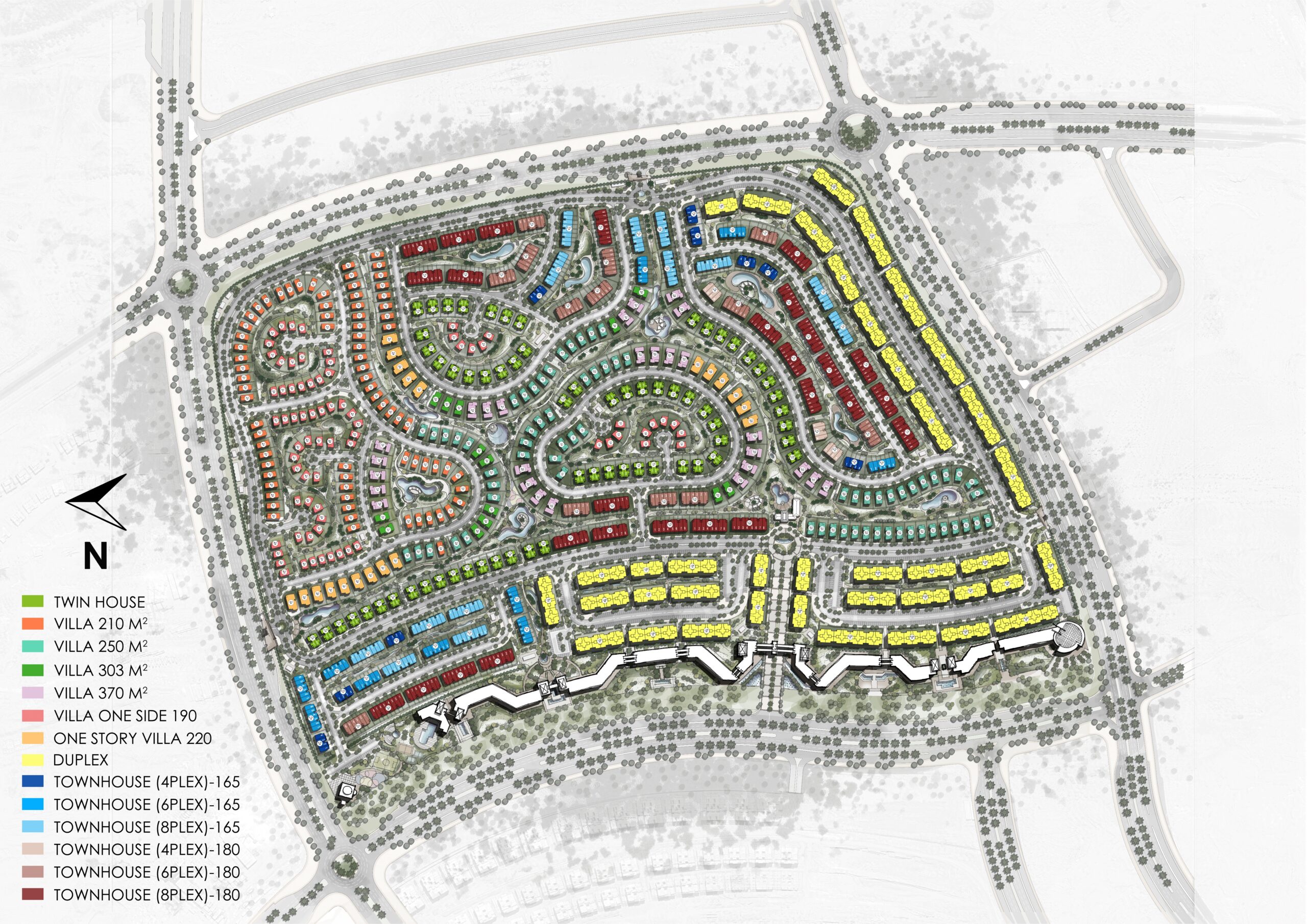 At East master plan