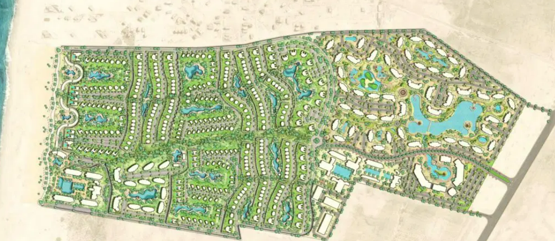 Beach chalets – Seashore master plan