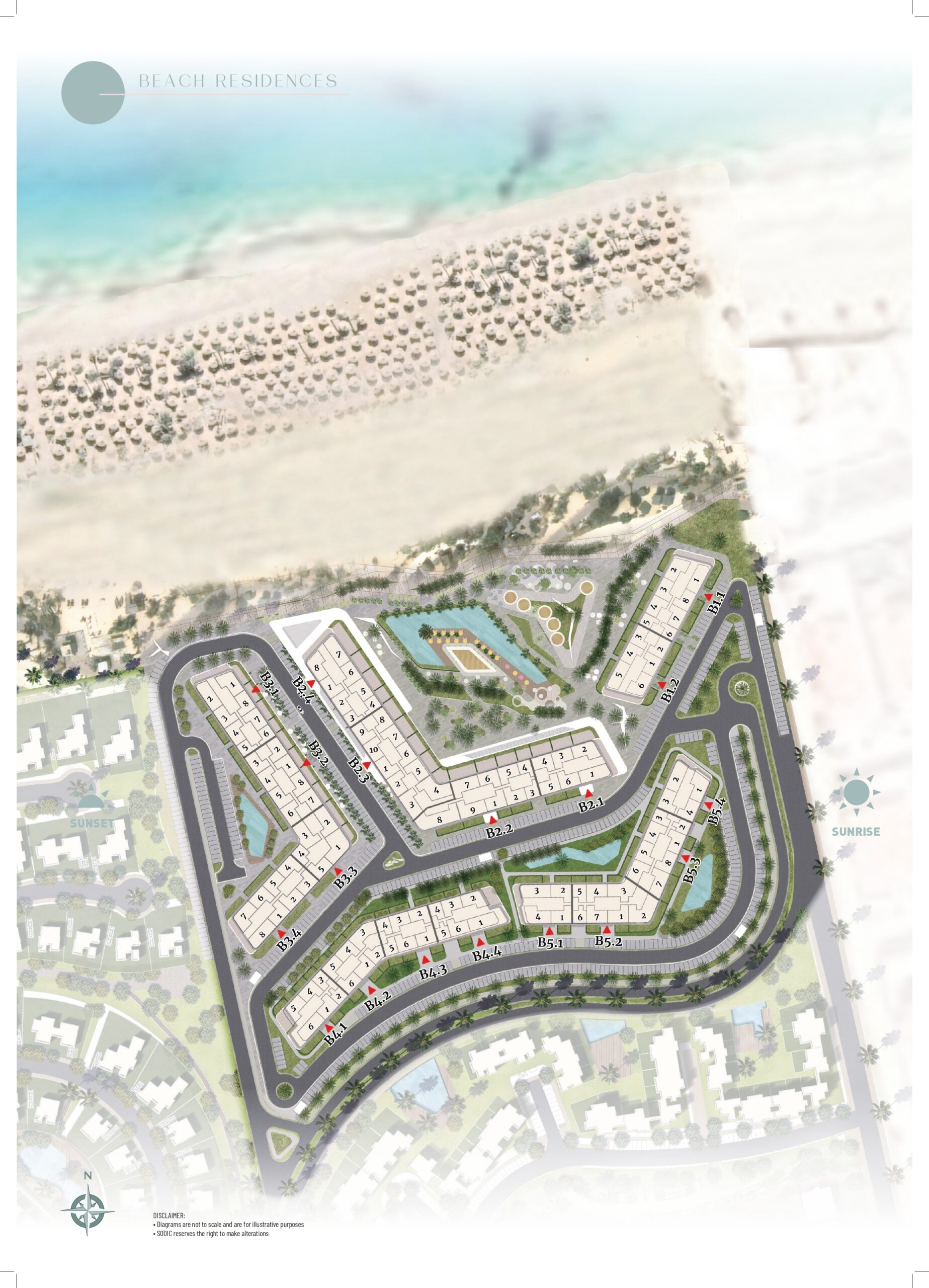 Beach Residence-June master plan