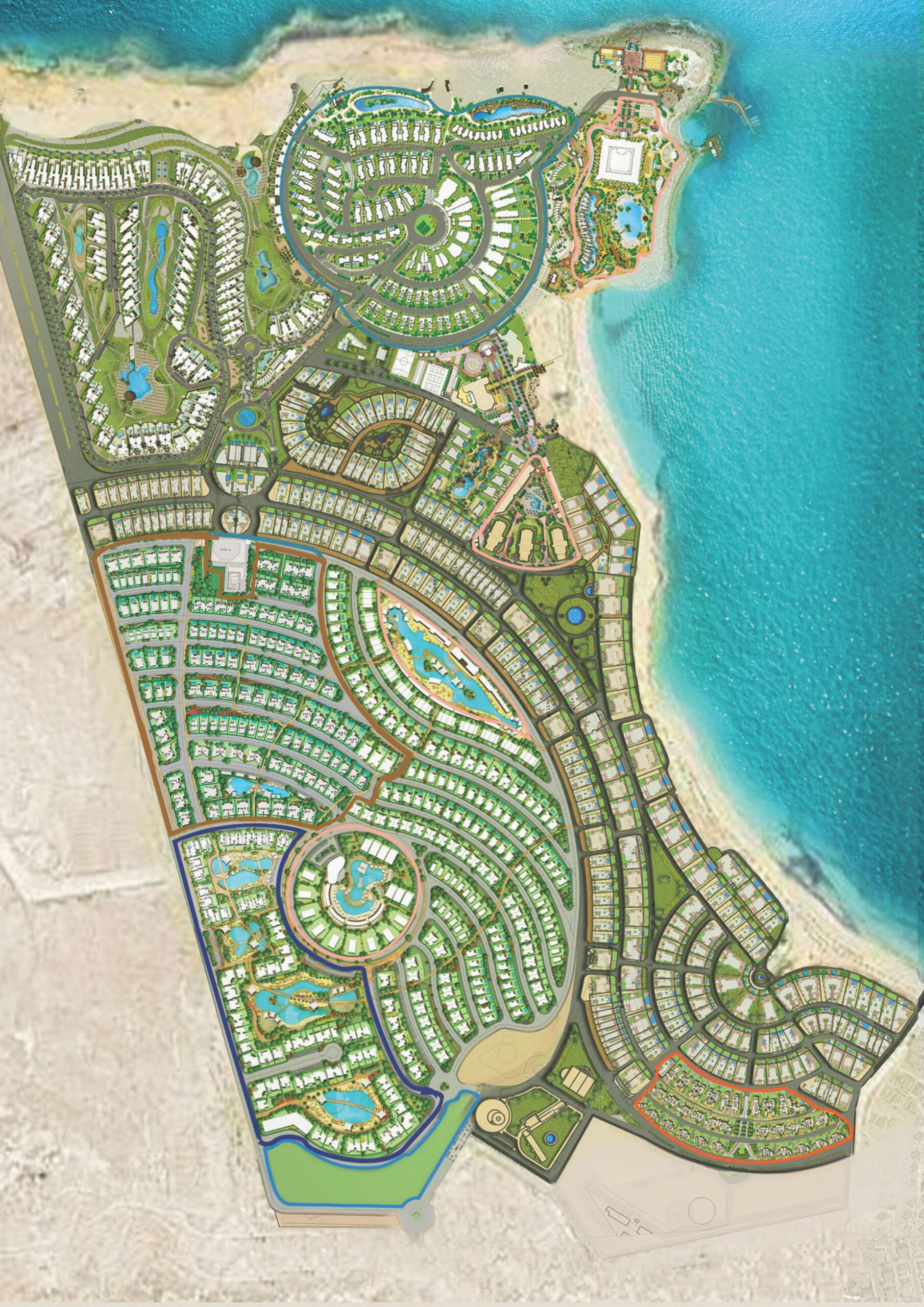 Beit Al Bahr master plan