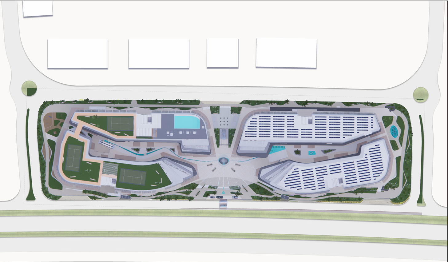 Blue Walk master plan