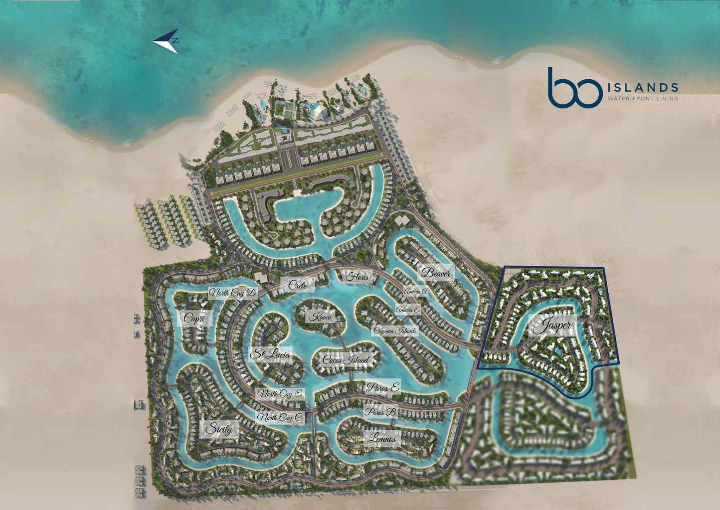 Bo Island master plan