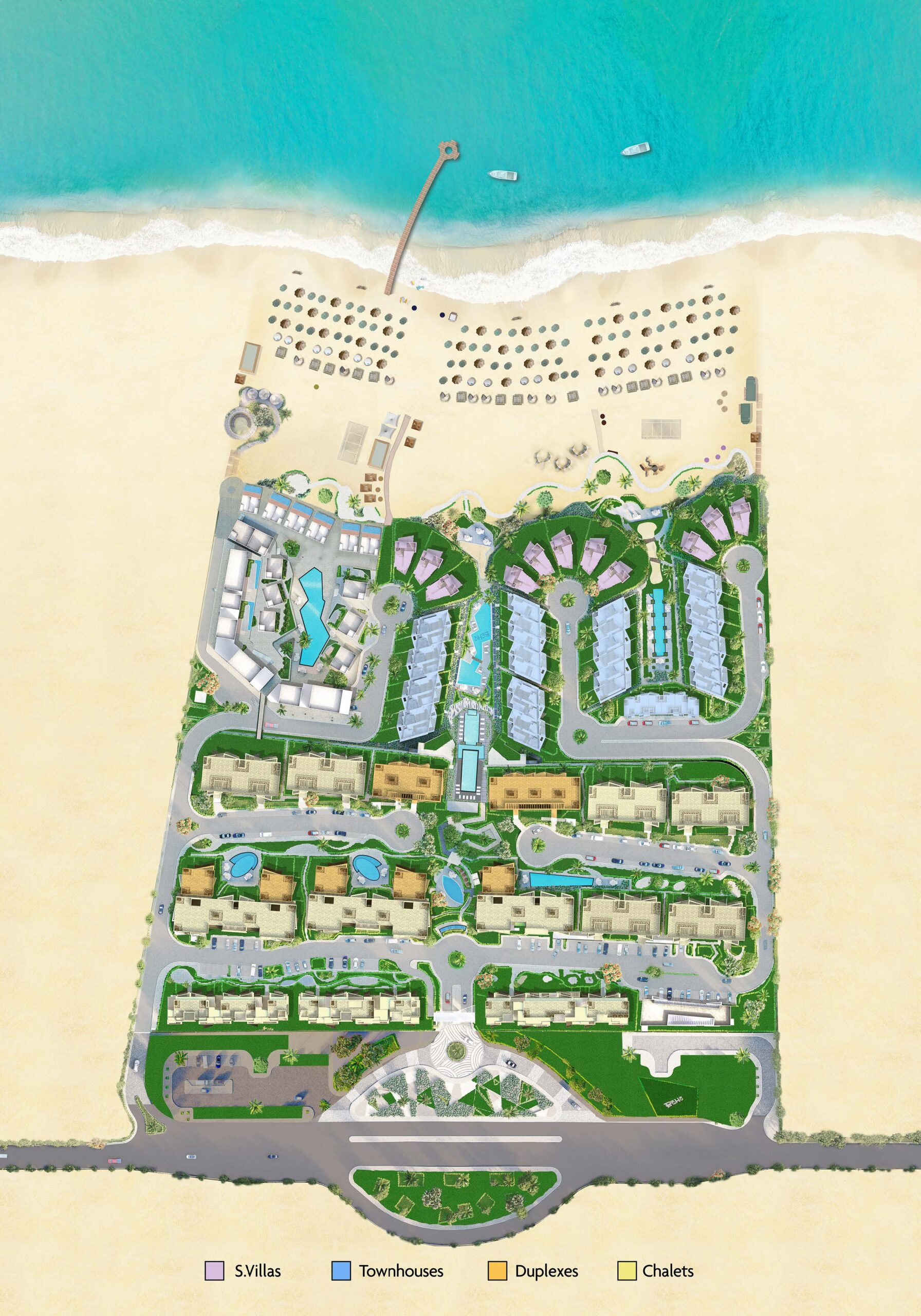 Boho El Sokhna master plan