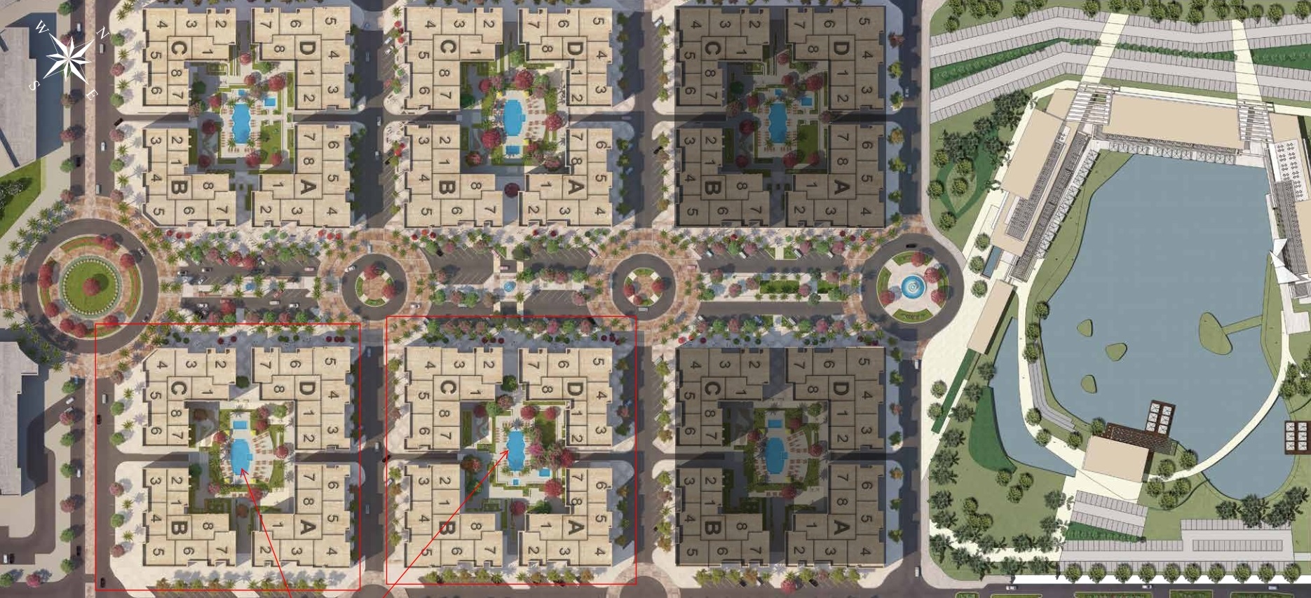 Boulevard Residences – Mivida master plan