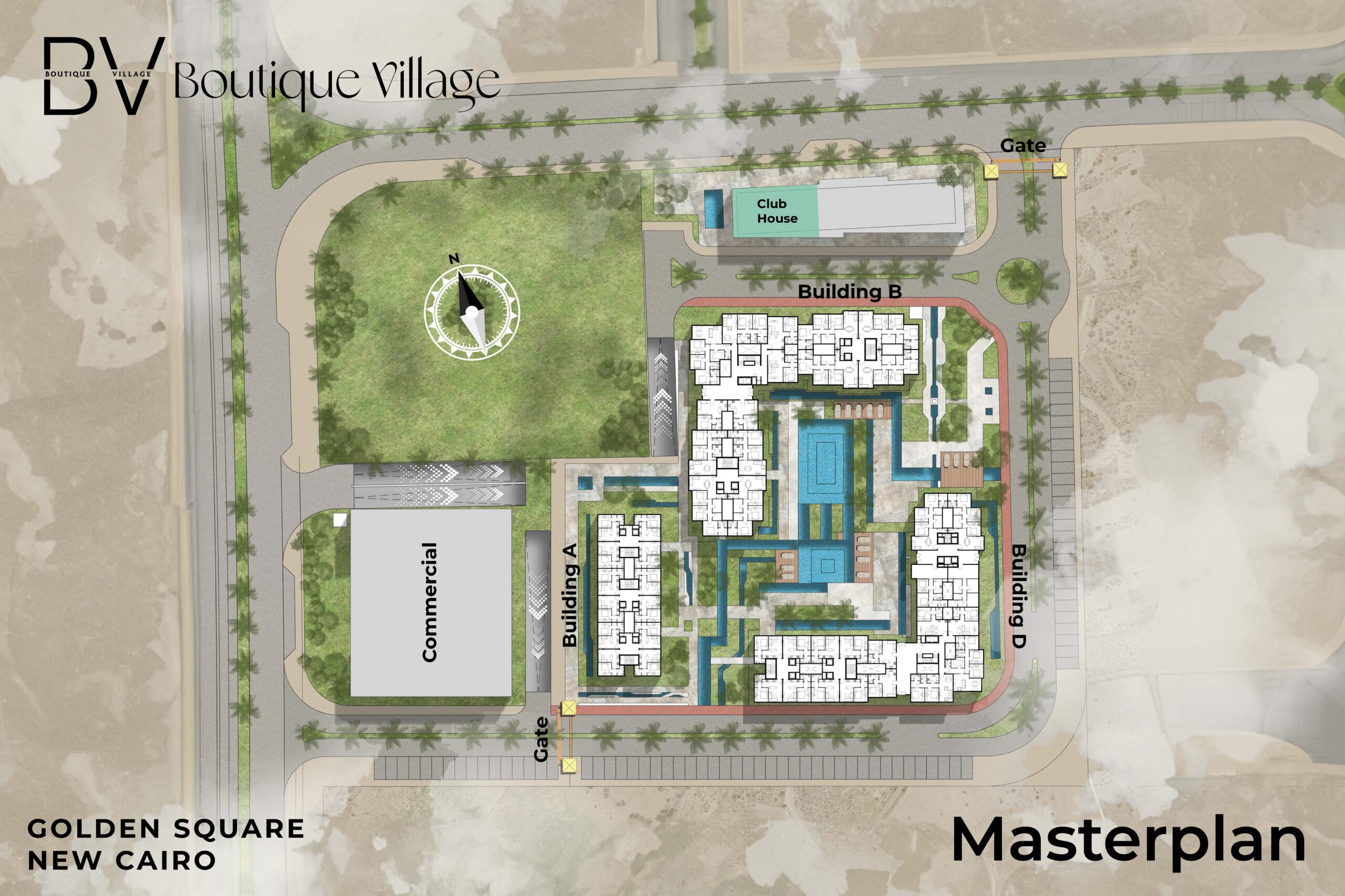 Boutique Village master plan