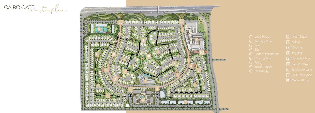 Cairo Gate master plan