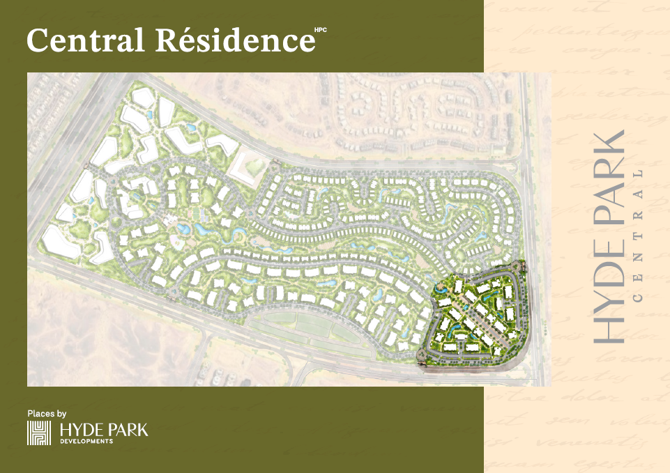 Central Residence – Hyde Park Central master plan