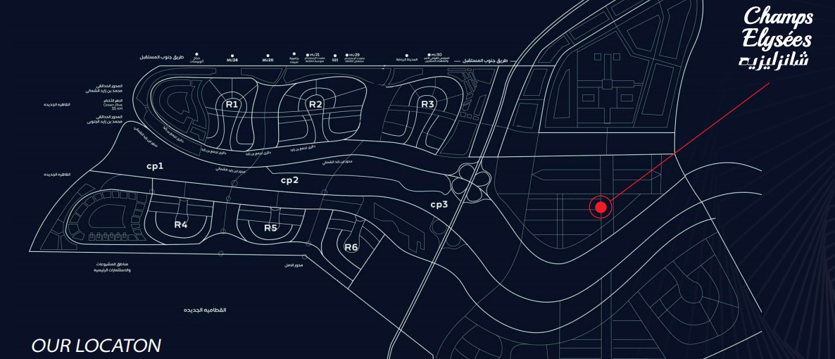 Champs Elysees Mall master plan