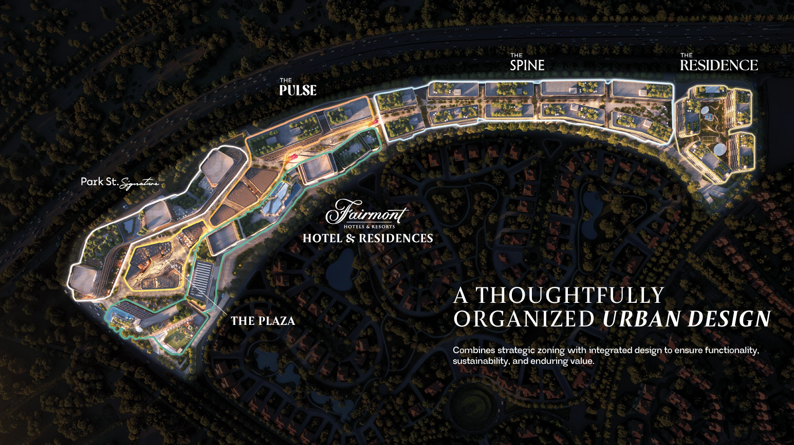 Citystars Park Street master plan