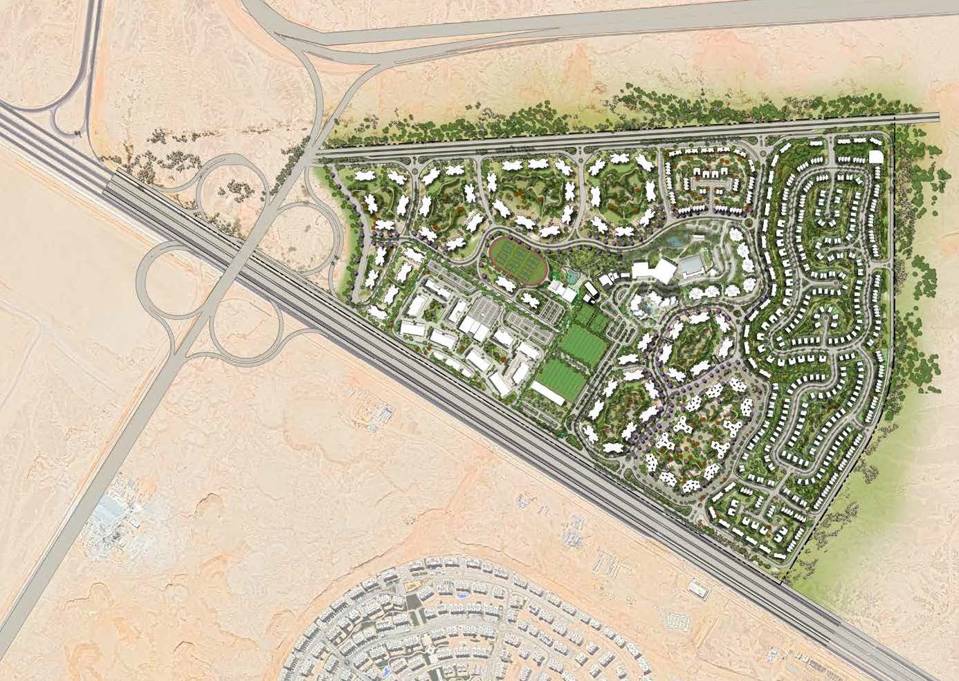 Club residence master plan