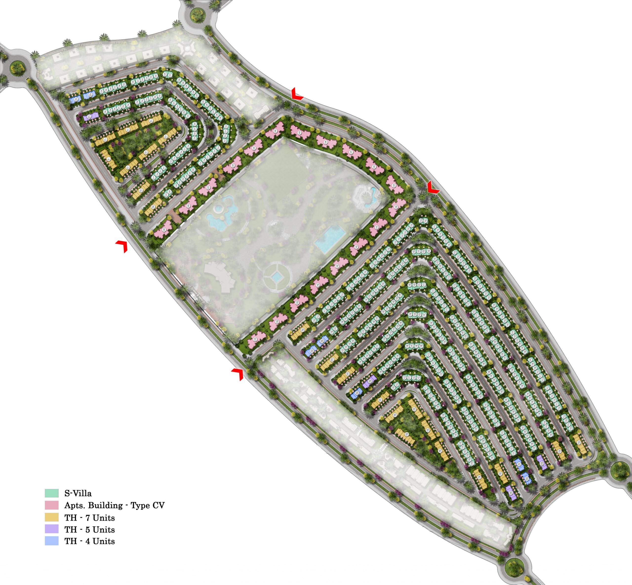 Club Views – Sarai master plan