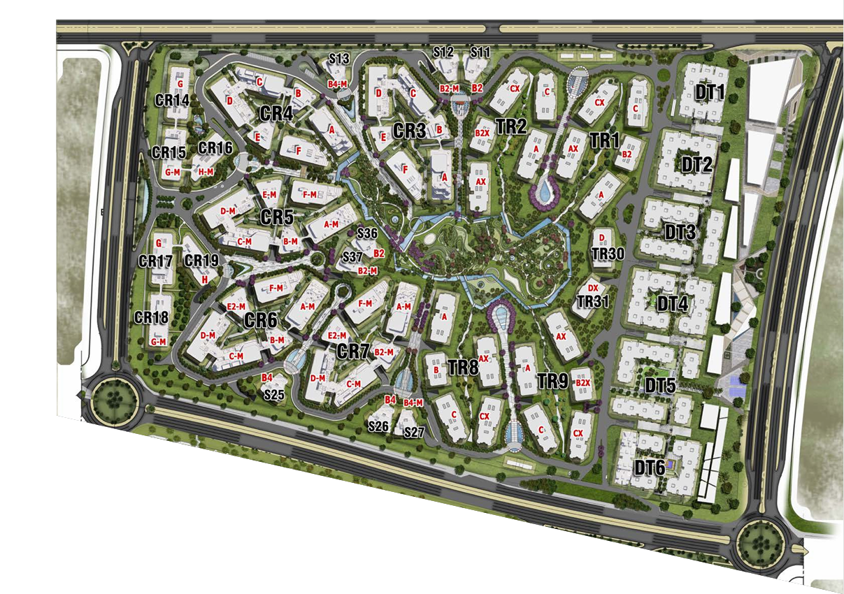 Courtyard-Bloomfields master plan