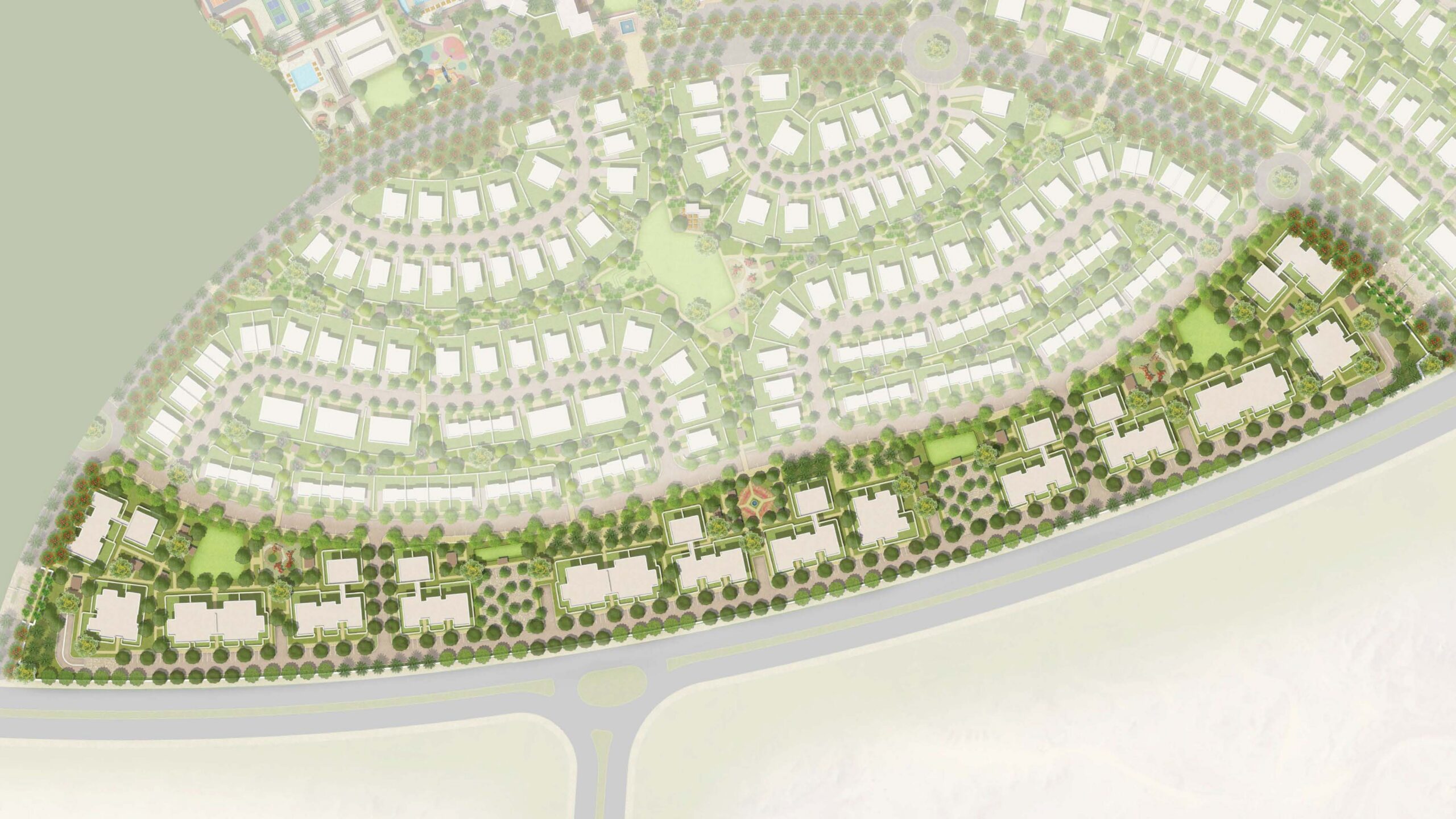 Crescent Walk South master plan