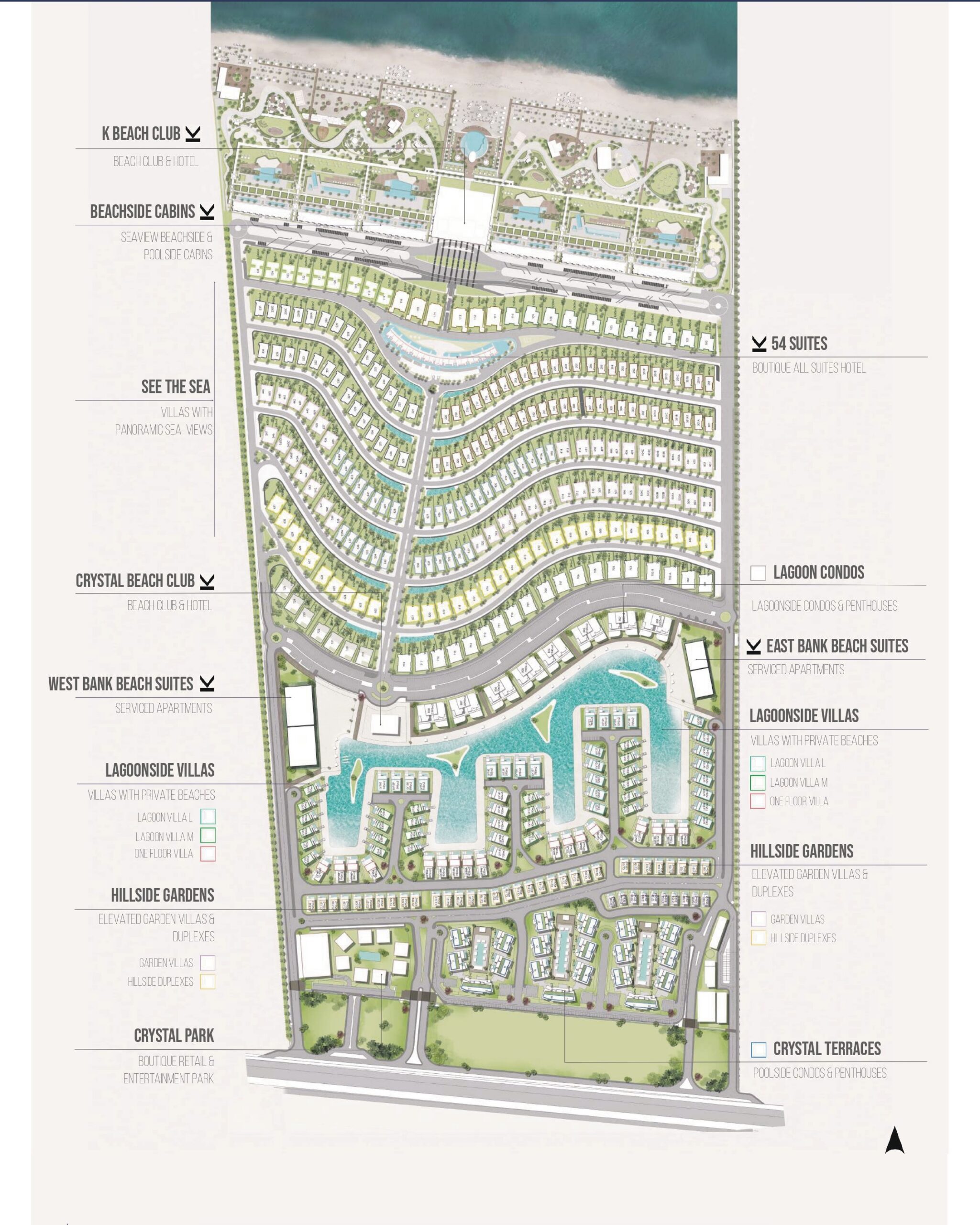 Crystal Terraces master plan