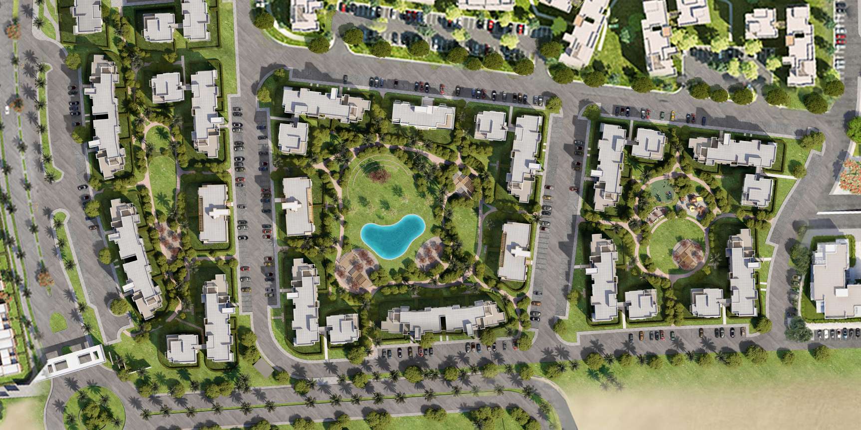 D Parks New Cairo master plan