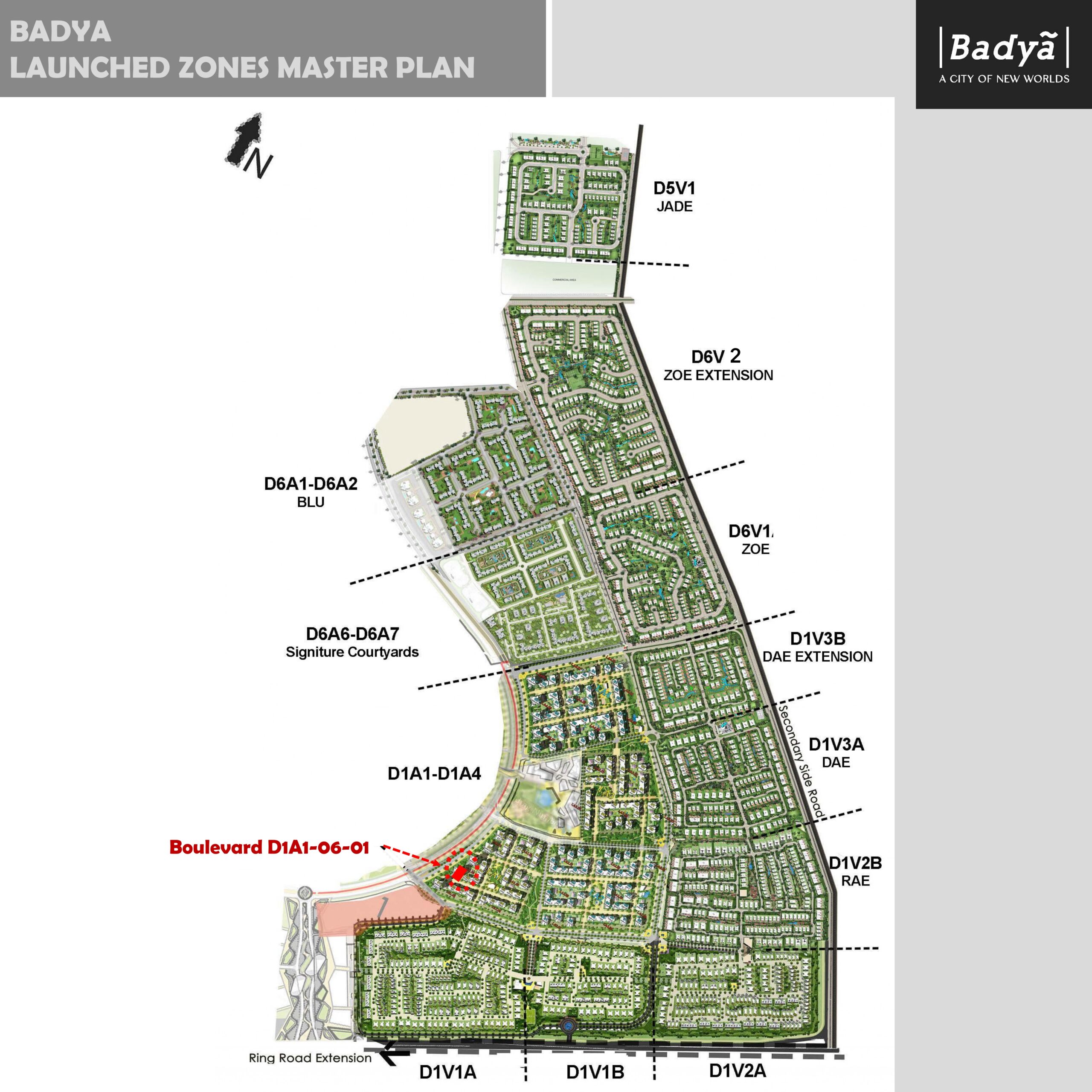 District 1 – Boulevard master plan