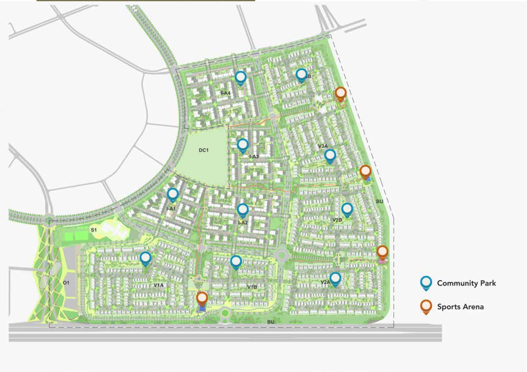 District 1 – Rae master plan
