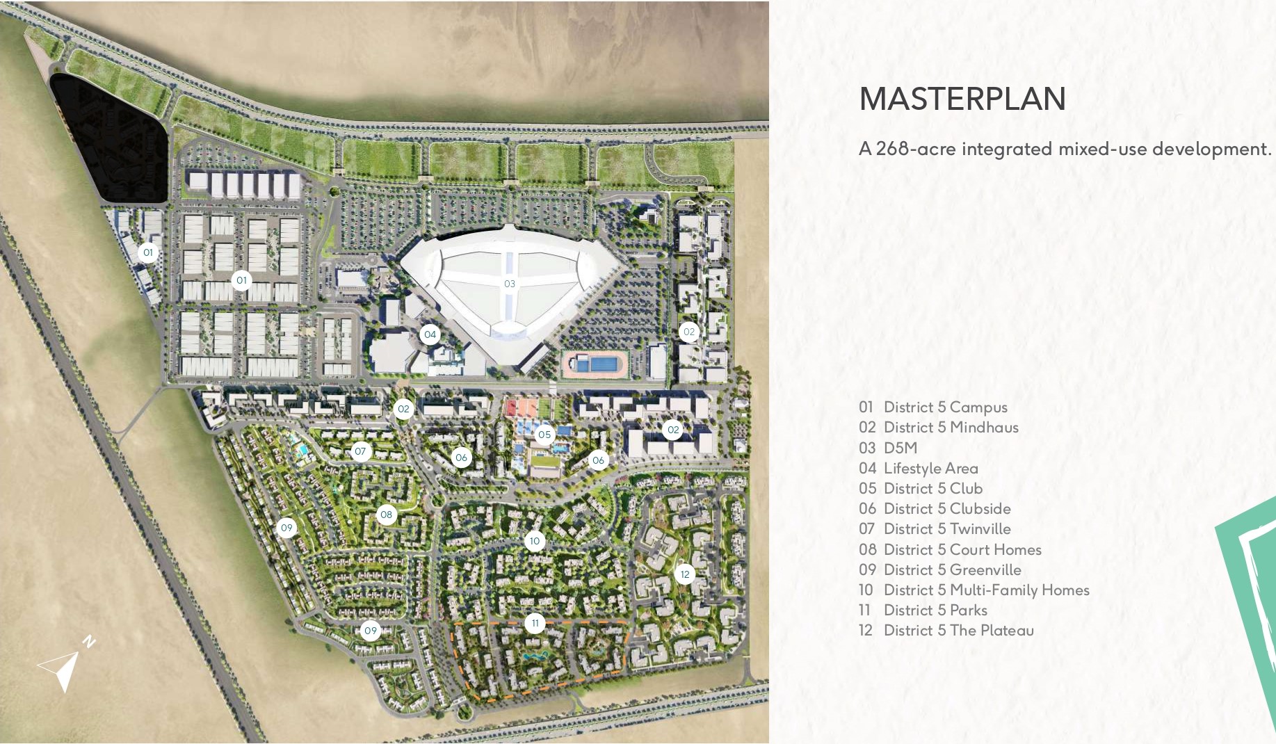 DISTRICT 5 master plan