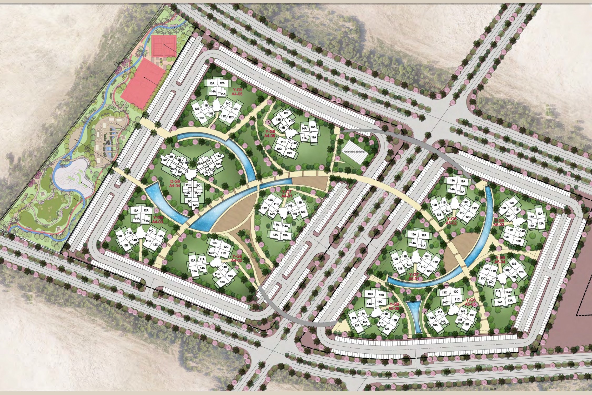 District 6 – The Village master plan
