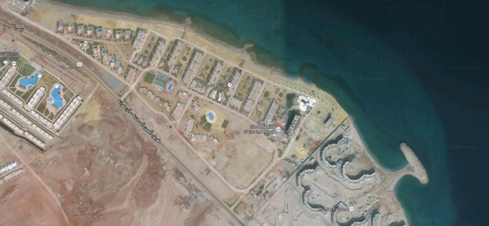 Dome Marina Resort master plan