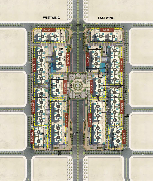 Downtown New Alamein master plan