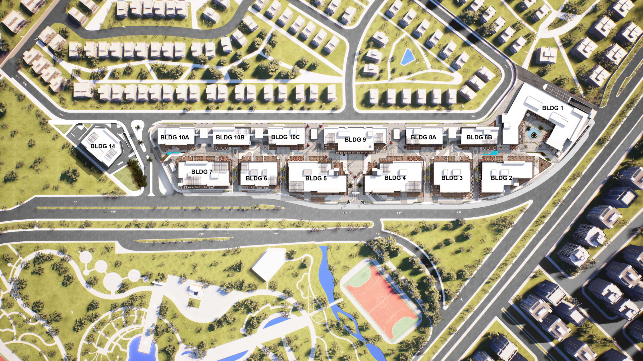 Eastmain New Cairo master plan