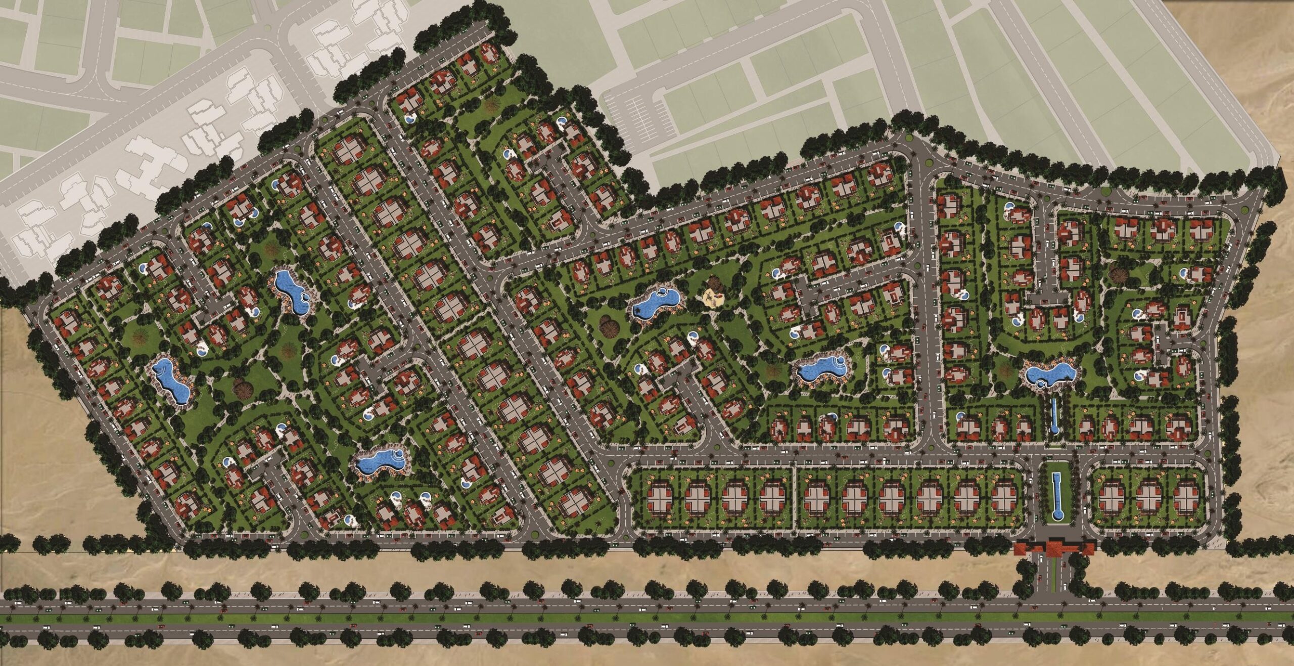 El Patio 6 October master plan
