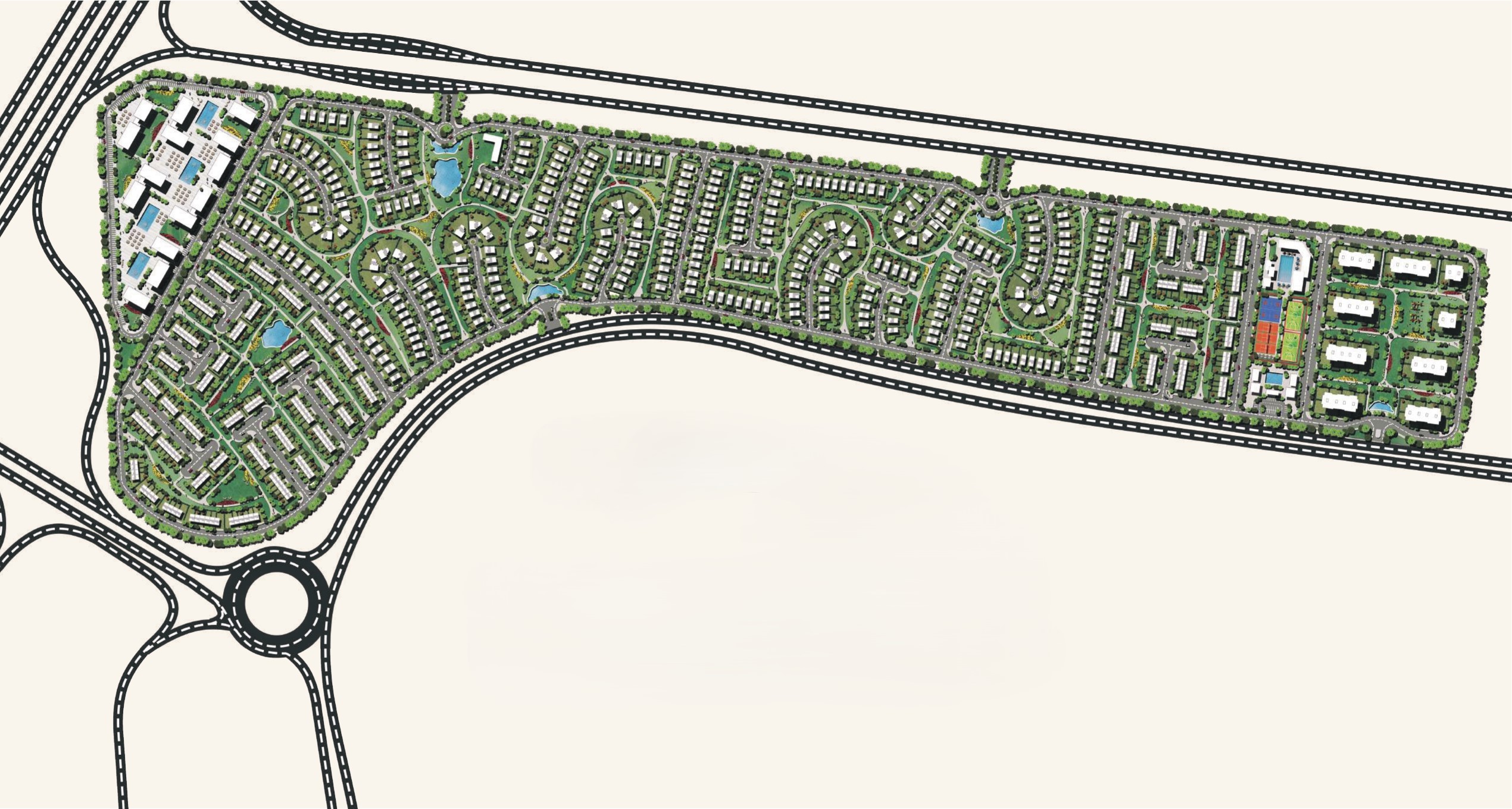 El Patio Hills master plan