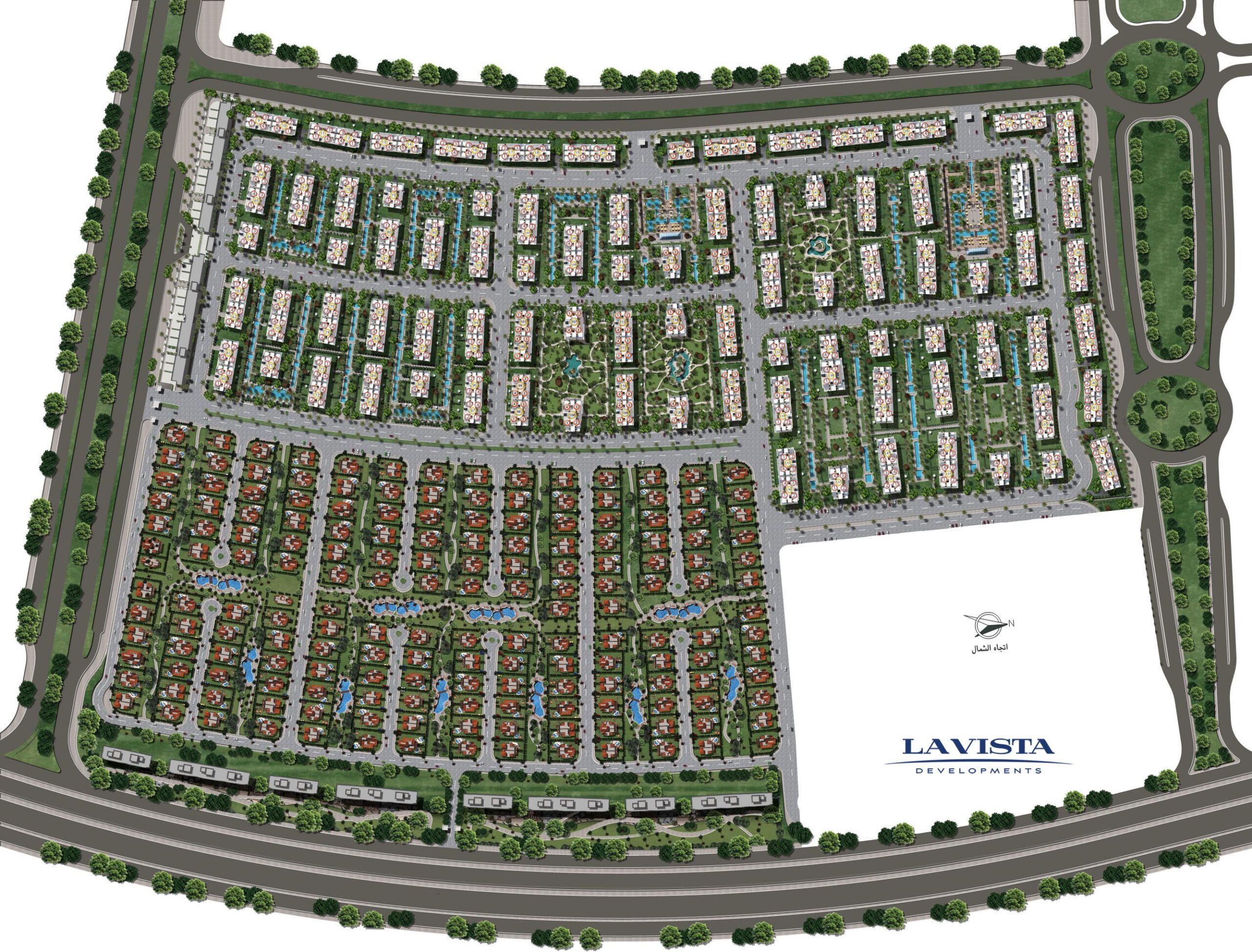 El Patio Oro master plan