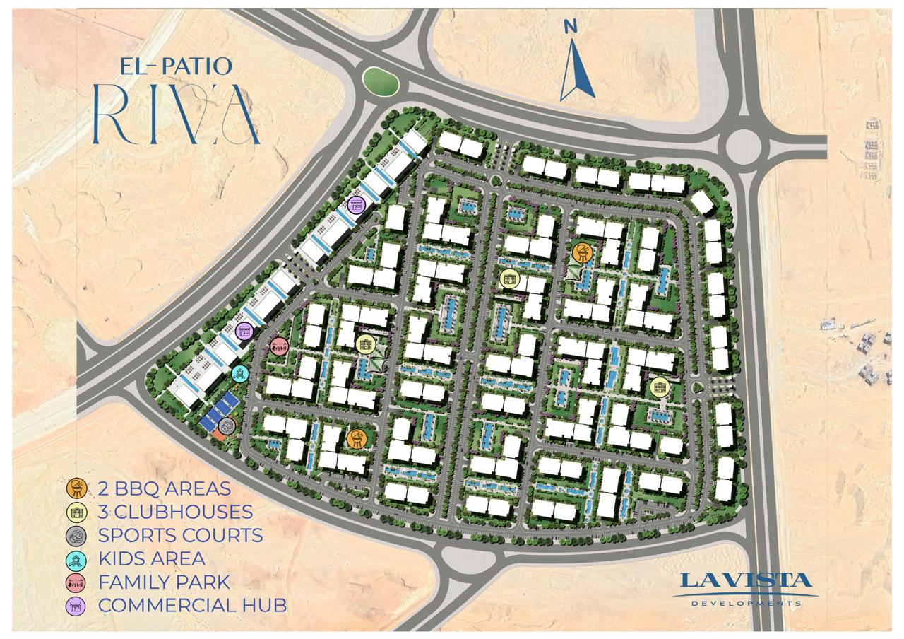 El Patio Riva master plan