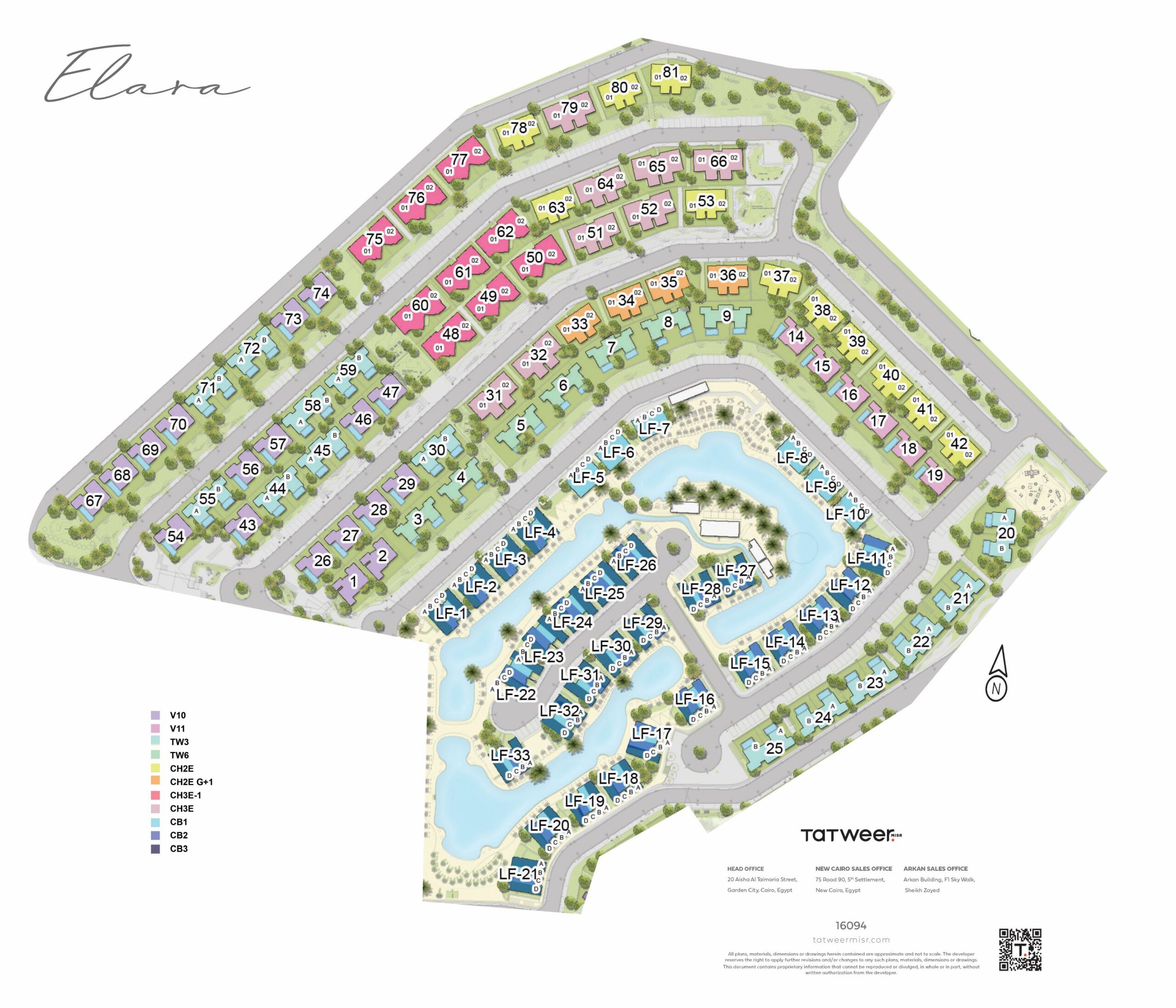 Elara Il Monte Galala master plan