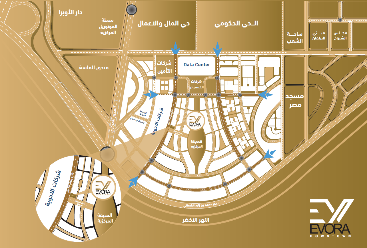 Evora Tower master plan