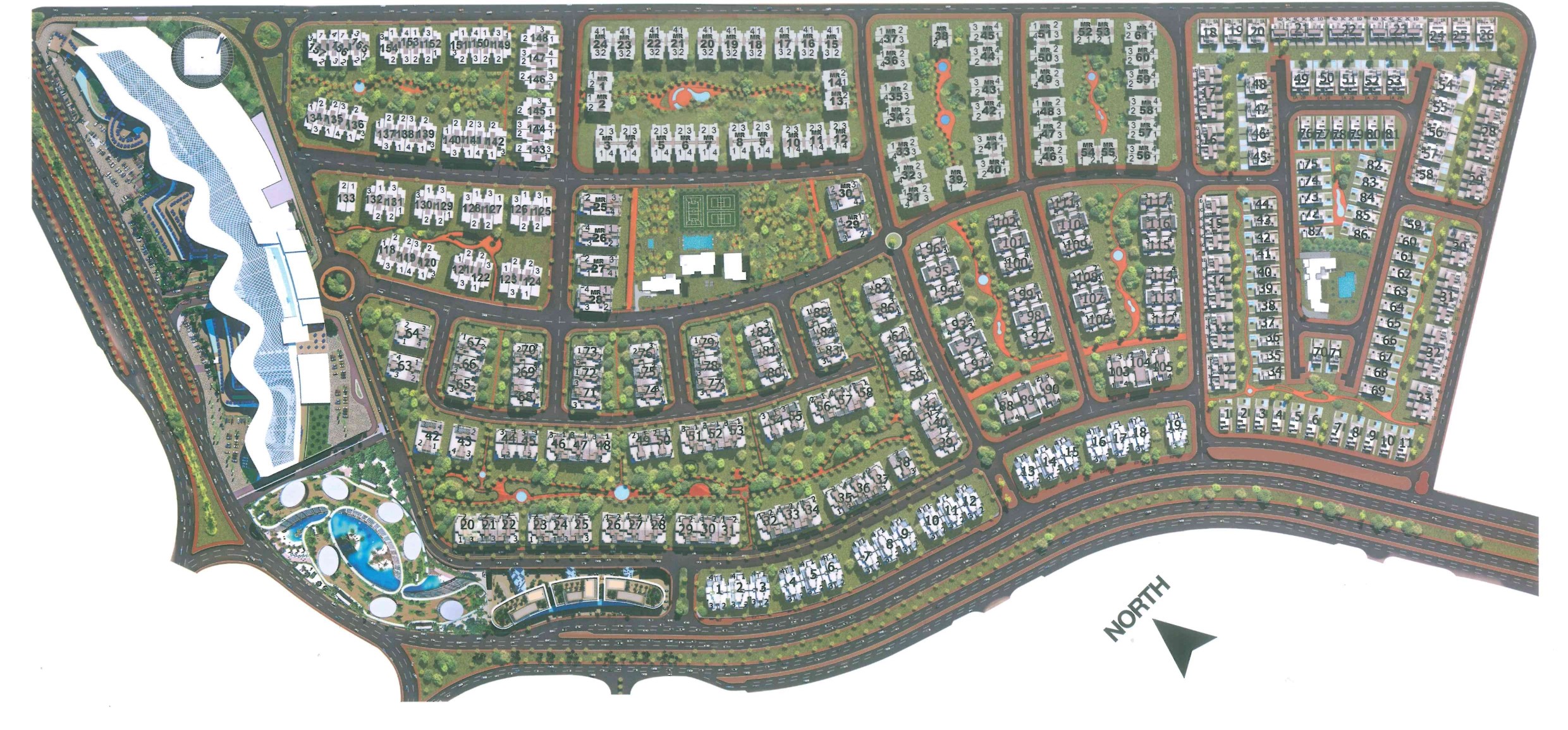 Fifth Square Al Marasem master plan