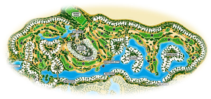 Golf Solimania master plan