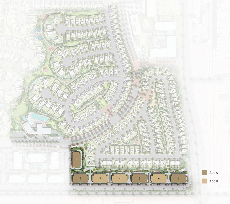 Grand Residences  Cairo Gate master plan