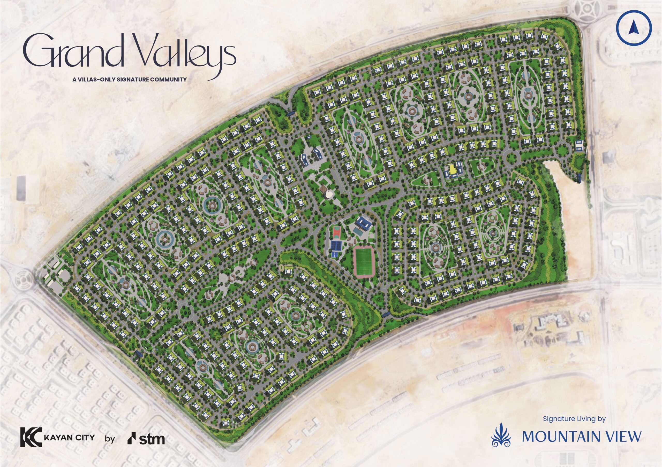 Grand Valleys – Kayan City master plan