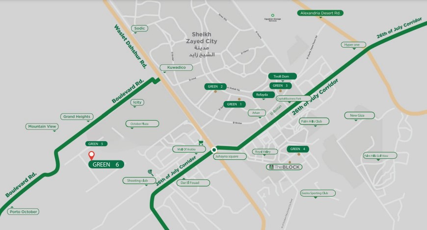 Green 6 master plan