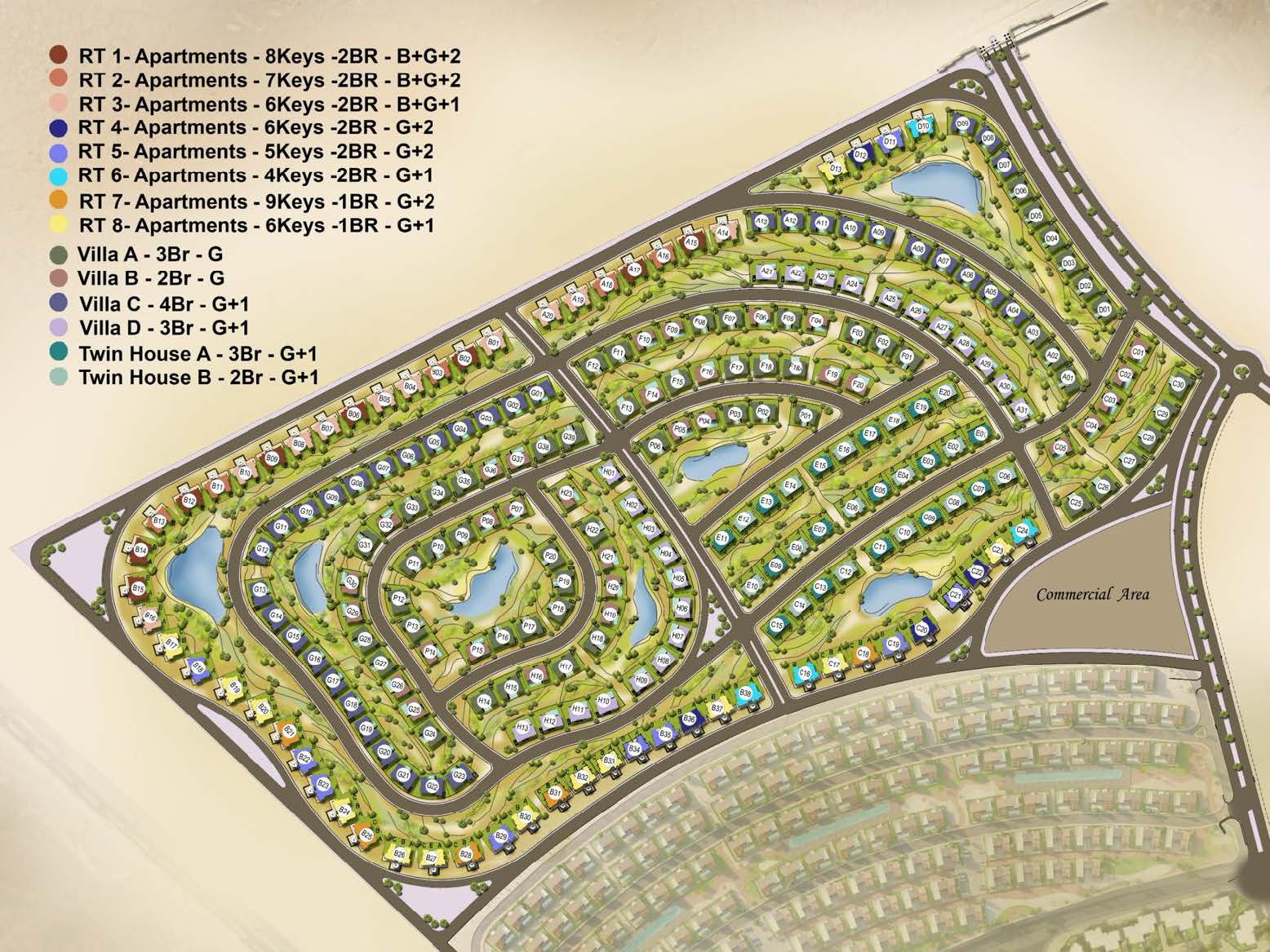 Greens Baywest Valley master plan