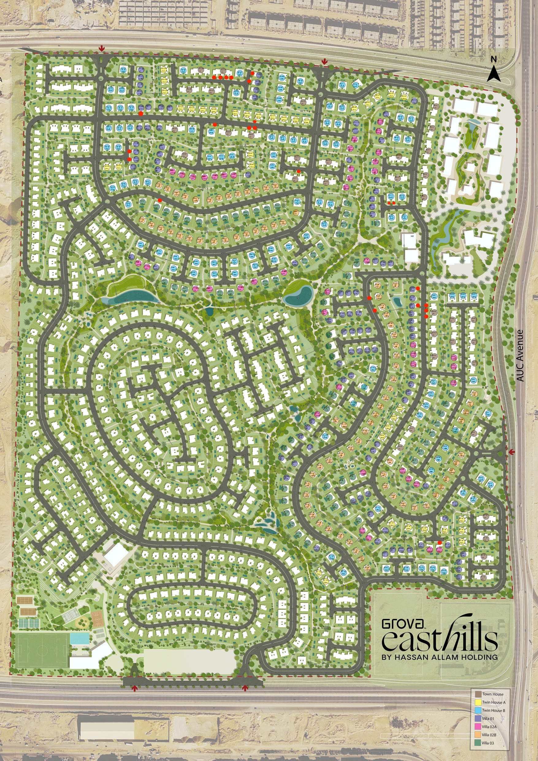 Grova East Hills master plan