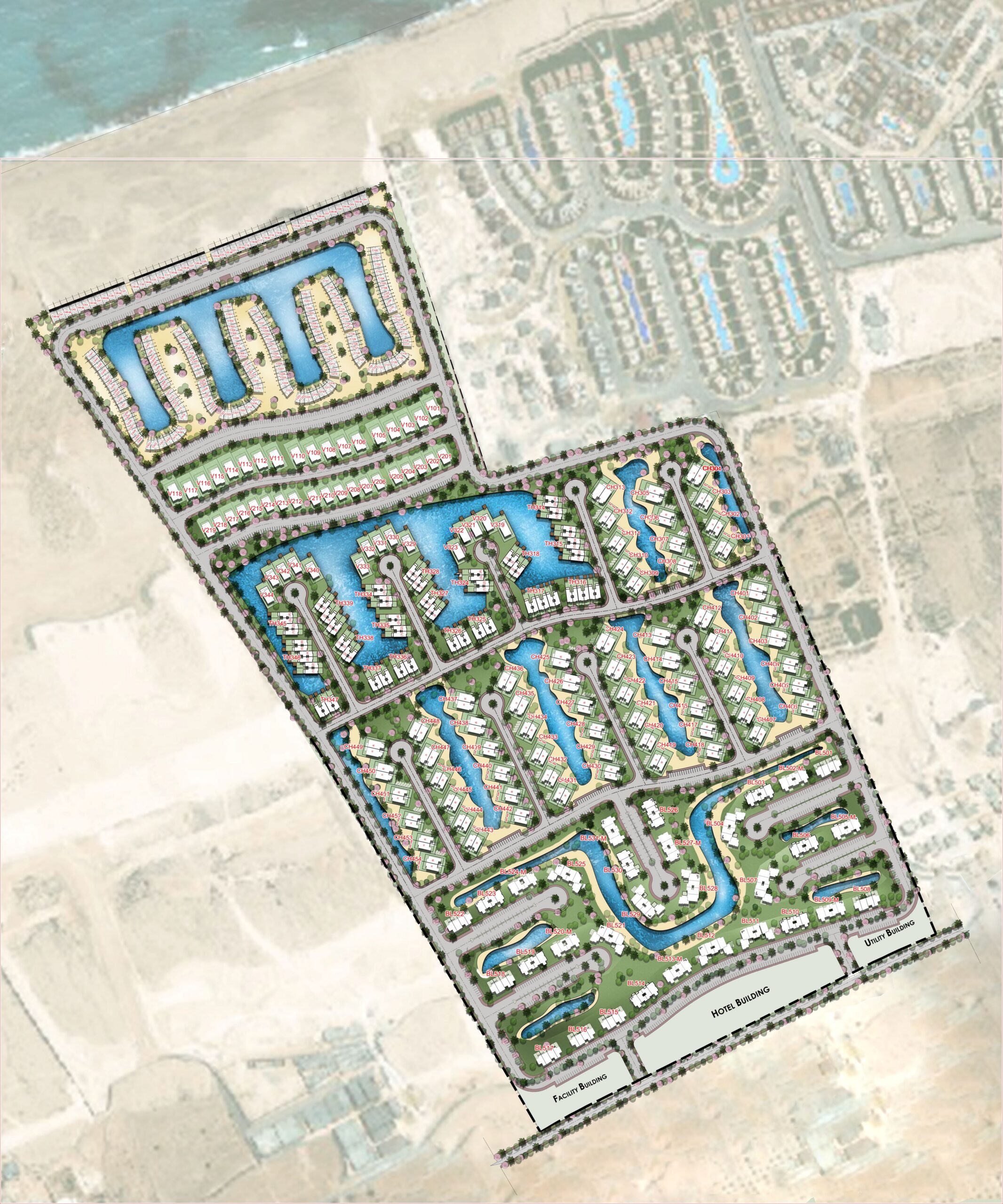 Hacienda Blue master plan