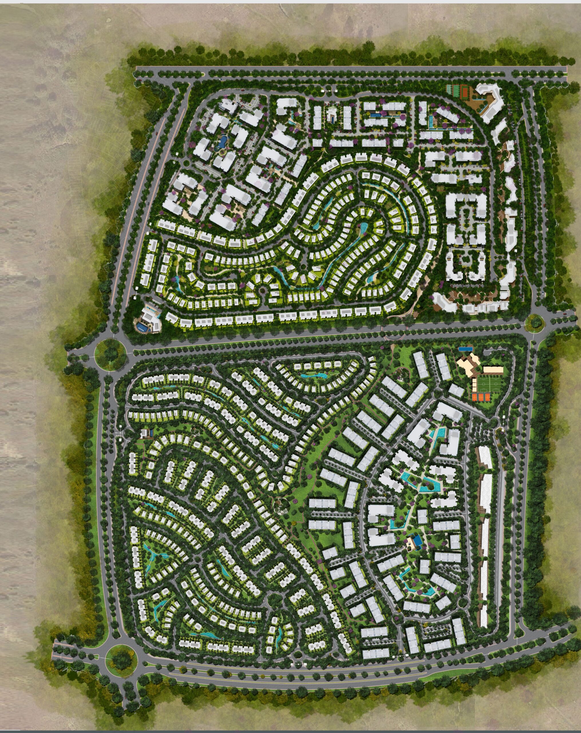 Il Bosco City master plan