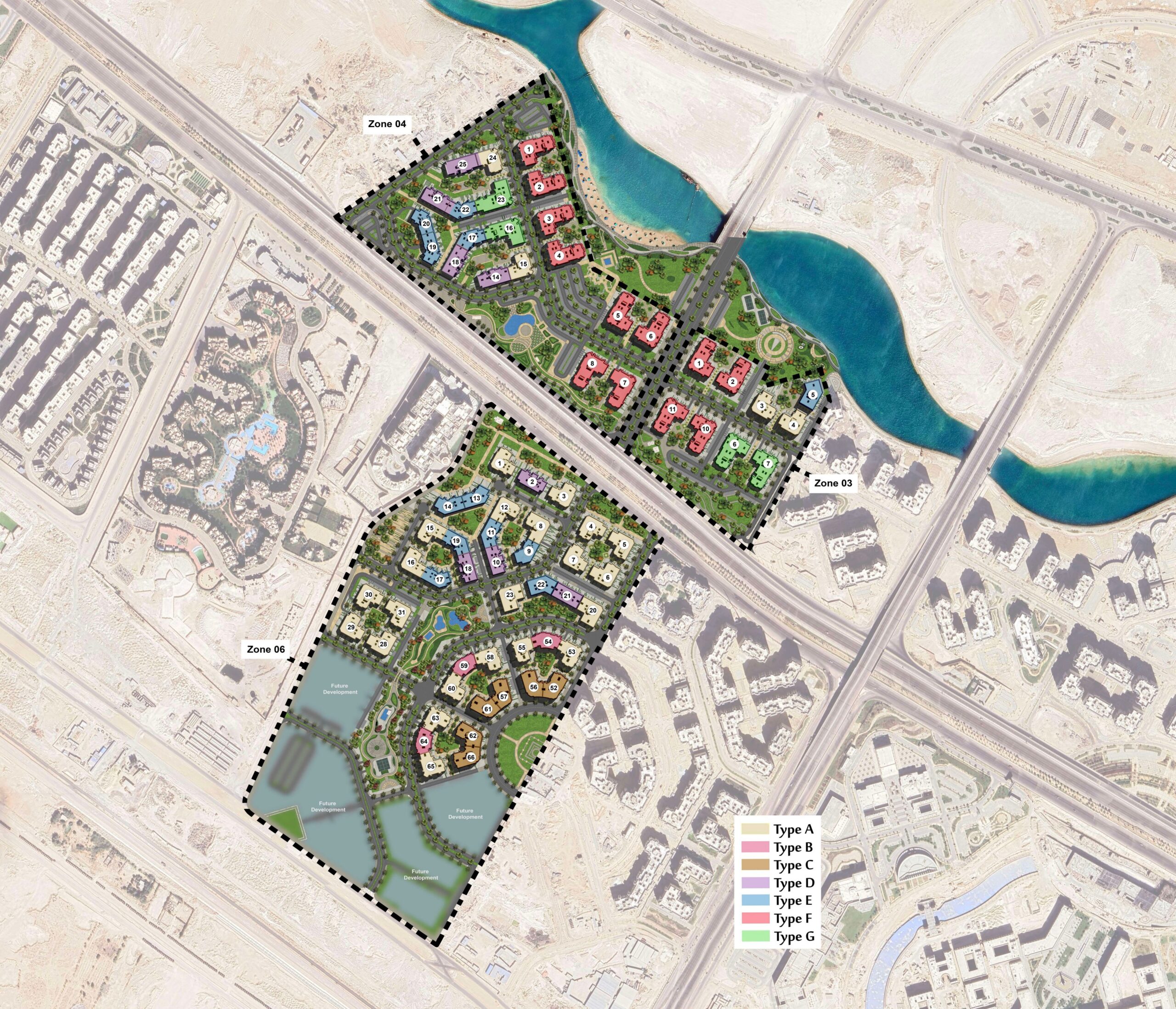 Il Latini City Edge master plan
